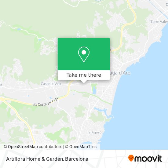 Artiflora Home & Garden map