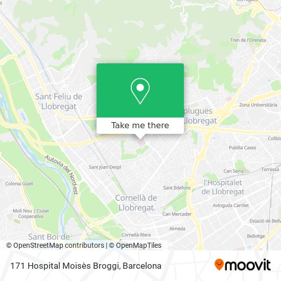 171 Hospital Moisès Broggi map