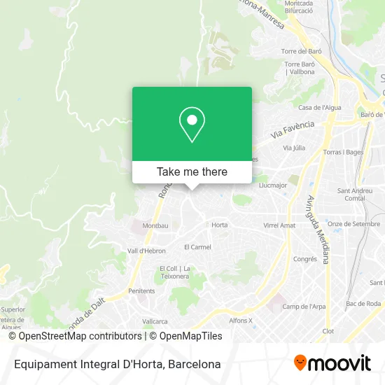 Equipament Integral D'Horta map