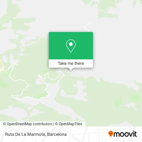 Ruta De La Marmota map