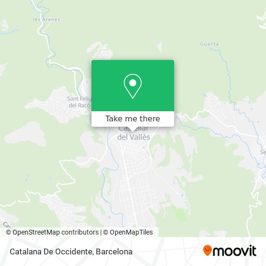 Catalana De Occidente map