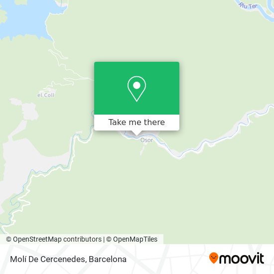 Molí De Cercenedes map