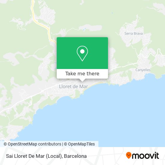 Sai Lloret De Mar (Local) map