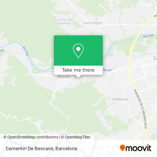 Cementiri De Bescanó map