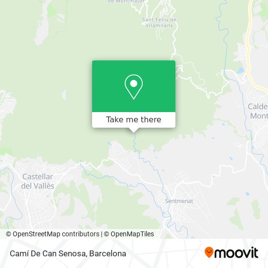 Camí De Can Senosa map