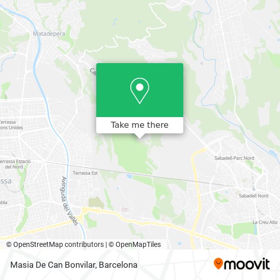 Masia De Can Bonvilar map