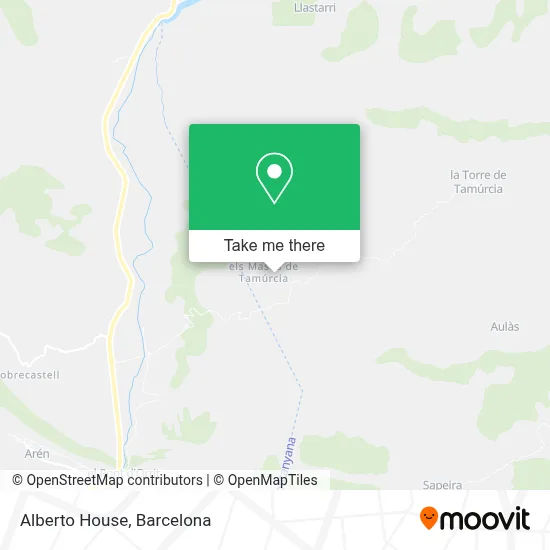 Casa Alberto map