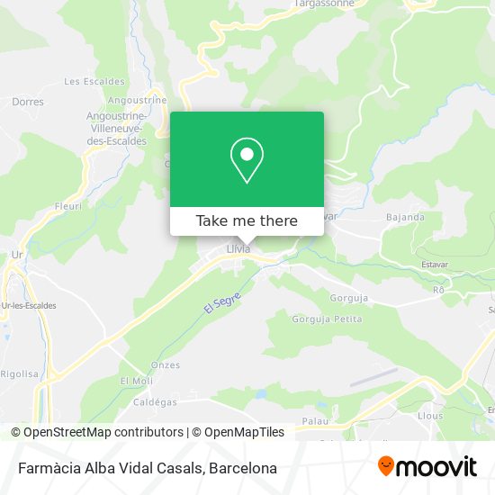Farmàcia Alba Vidal Casals map