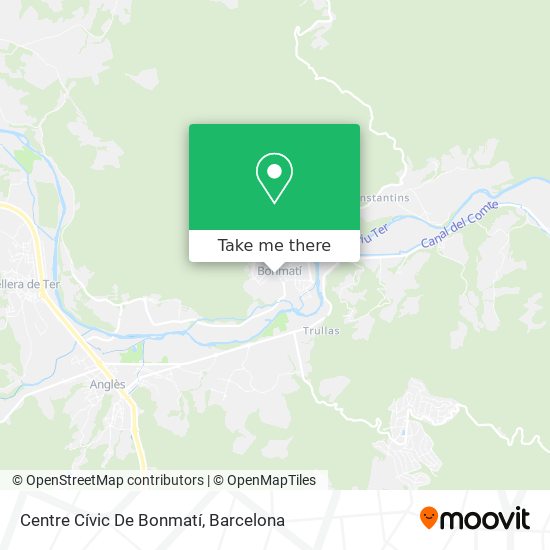 Centre Cívic De Bonmatí map