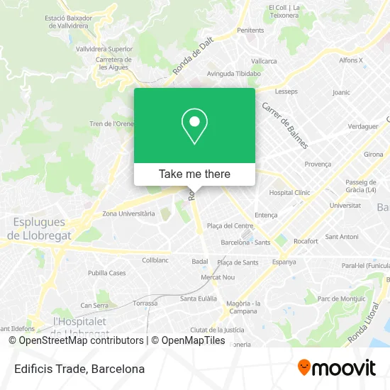 Edificis Trade map