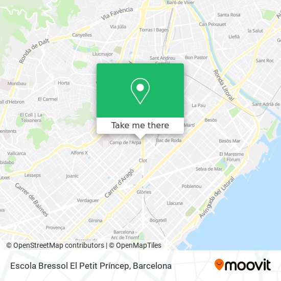 Escola Bressol El Petit Príncep map