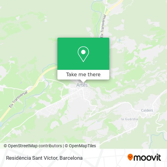 Residència Sant Víctor map