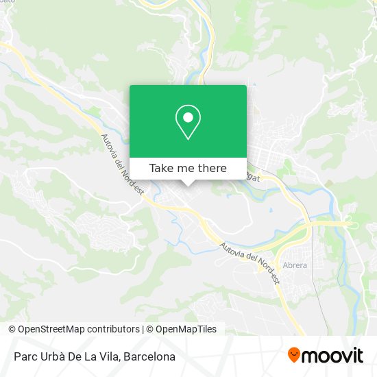 Parc Urbà De La Vila map