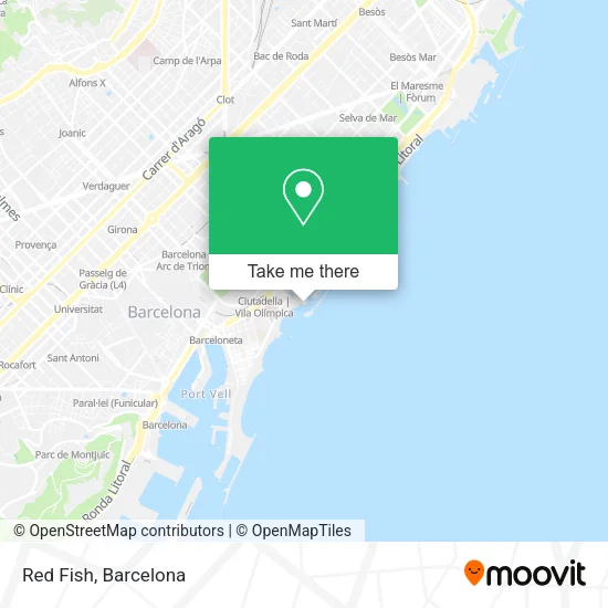Red Fish map