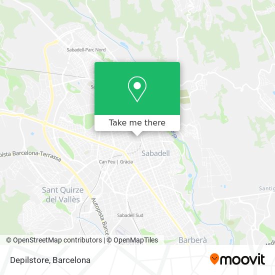 mapa Depilstore