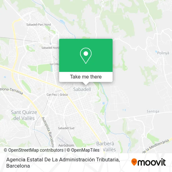 Agencia Estatal De La Administración Tributaria map