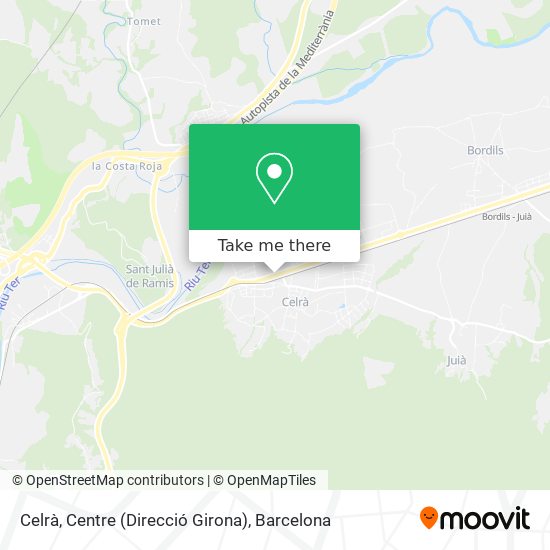 Celrà, Centre (Direcció Girona) map