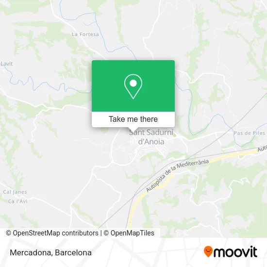 Mercadona map