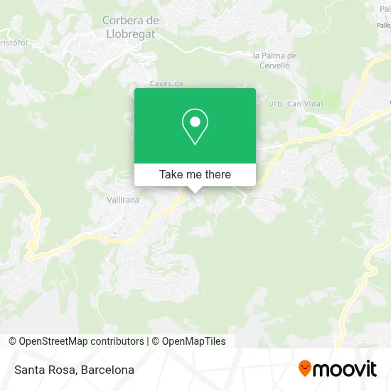 Santa Rosa map