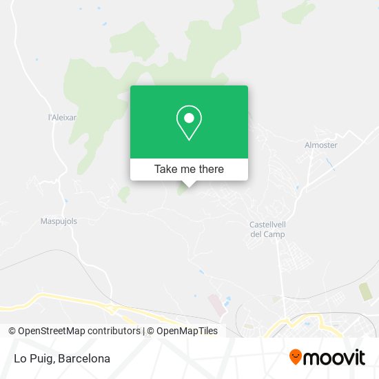 Lo Puig map