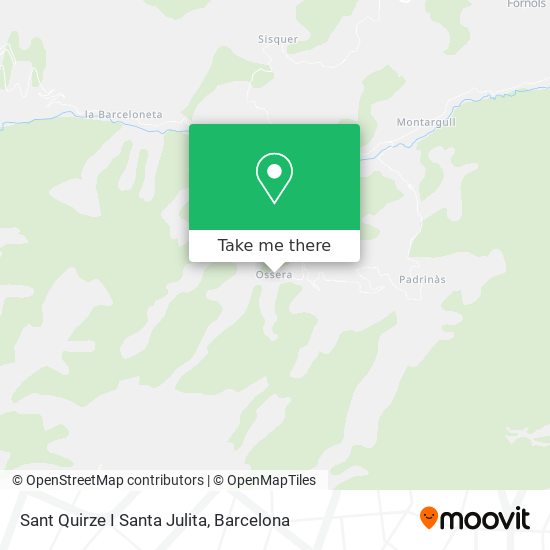 Sant Quirze I Santa Julita map