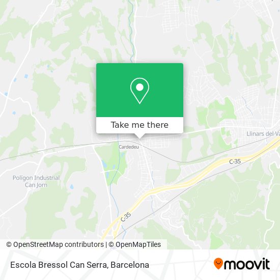 Escola Bressol Can Serra map