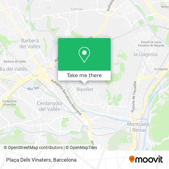 Plaça Dels Vinaters map