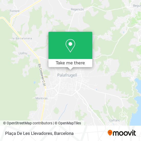 Plaça De Les Llevadores map