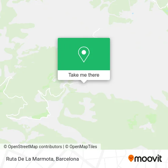 Ruta De La Marmota map