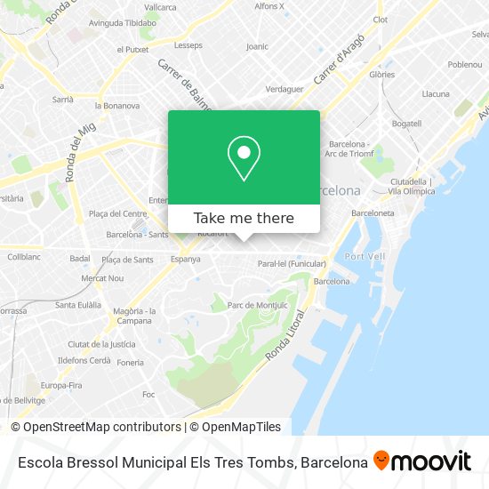 Escola Bressol Municipal Els Tres Tombs map