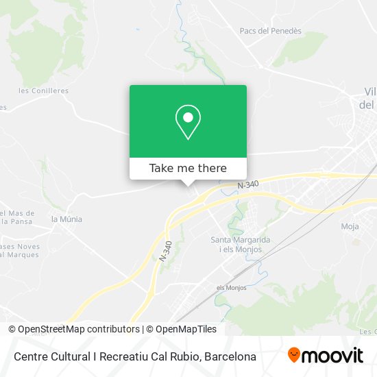 Centre Cultural I Recreatiu Cal Rubio map