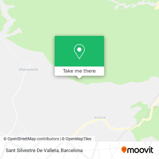 Sant Silvestre De Valleta map