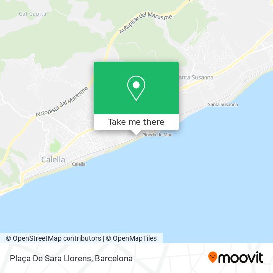 Plaça De Sara Llorens map