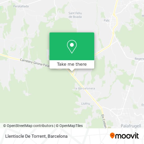 Llentiscle De Torrent map