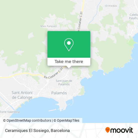 Ceramiques El Sosiego map