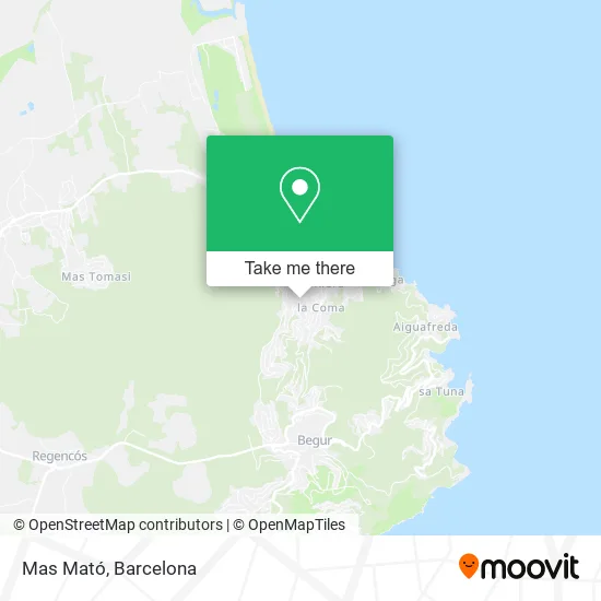 Mas Mató map