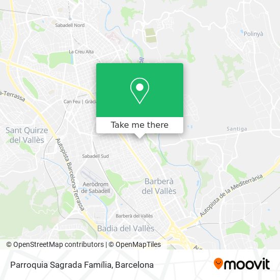 Parroquia Sagrada Família map
