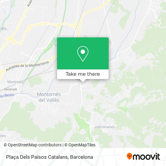 Plaça Dels Països Catalans map
