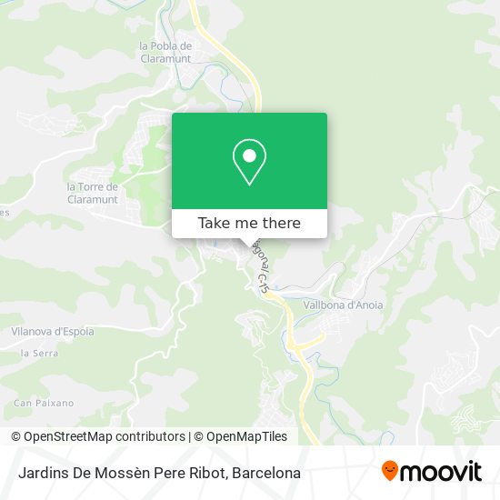 Jardins De Mossèn Pere Ribot map