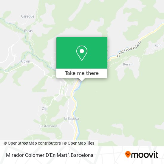 Mirador Colomer D'En Martí map