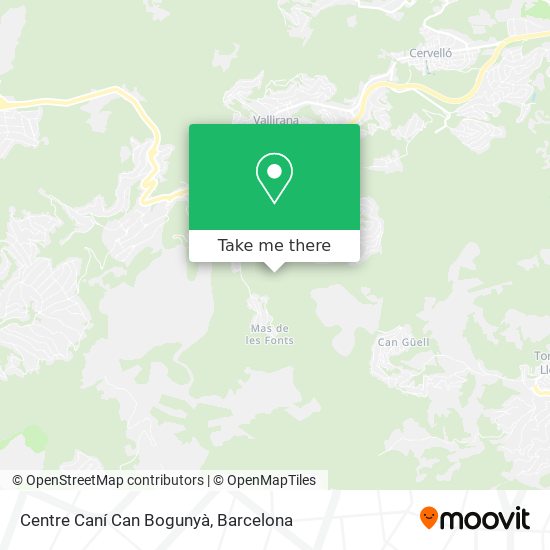Centre Caní Can Bogunyà map