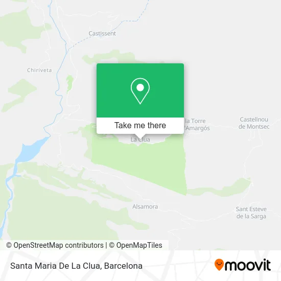 Santa Maria De La Clua map