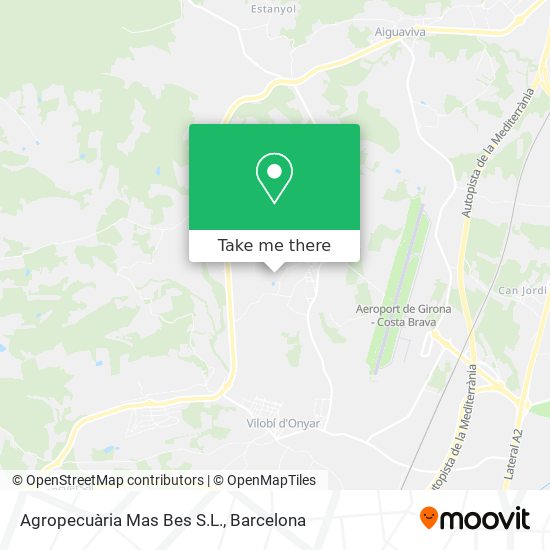 Agropecuària Mas Bes S.L. map
