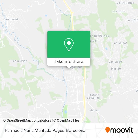 Farmàcia Núria Muntada Pagès map