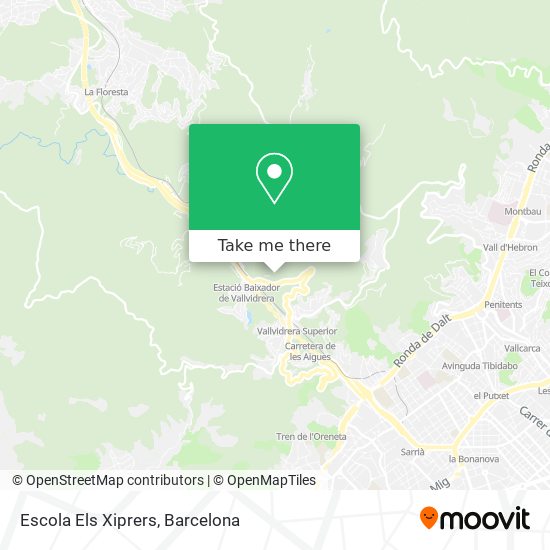 Escola Els Xiprers map