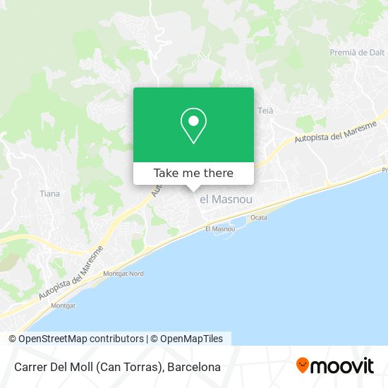 Carrer Del Moll (Can Torras) map