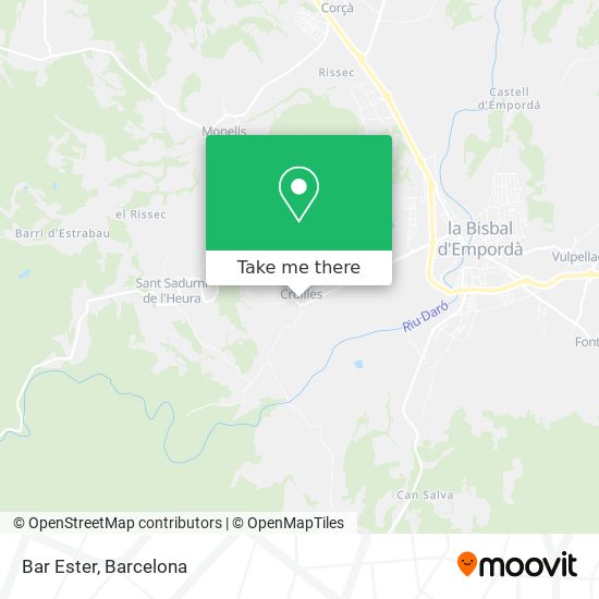 Bar Ester map