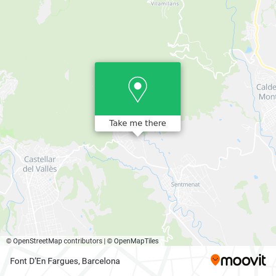Font D’En Fargues map