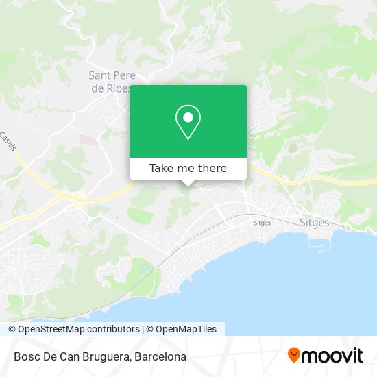 Bosc De Can Bruguera map