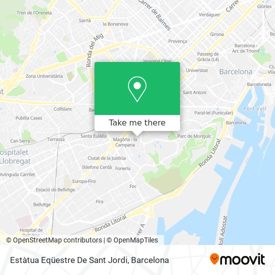 Estàtua Eqüestre De Sant Jordi map